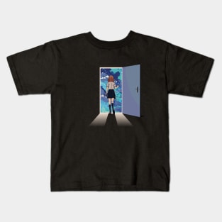 open the door Kids T-Shirt